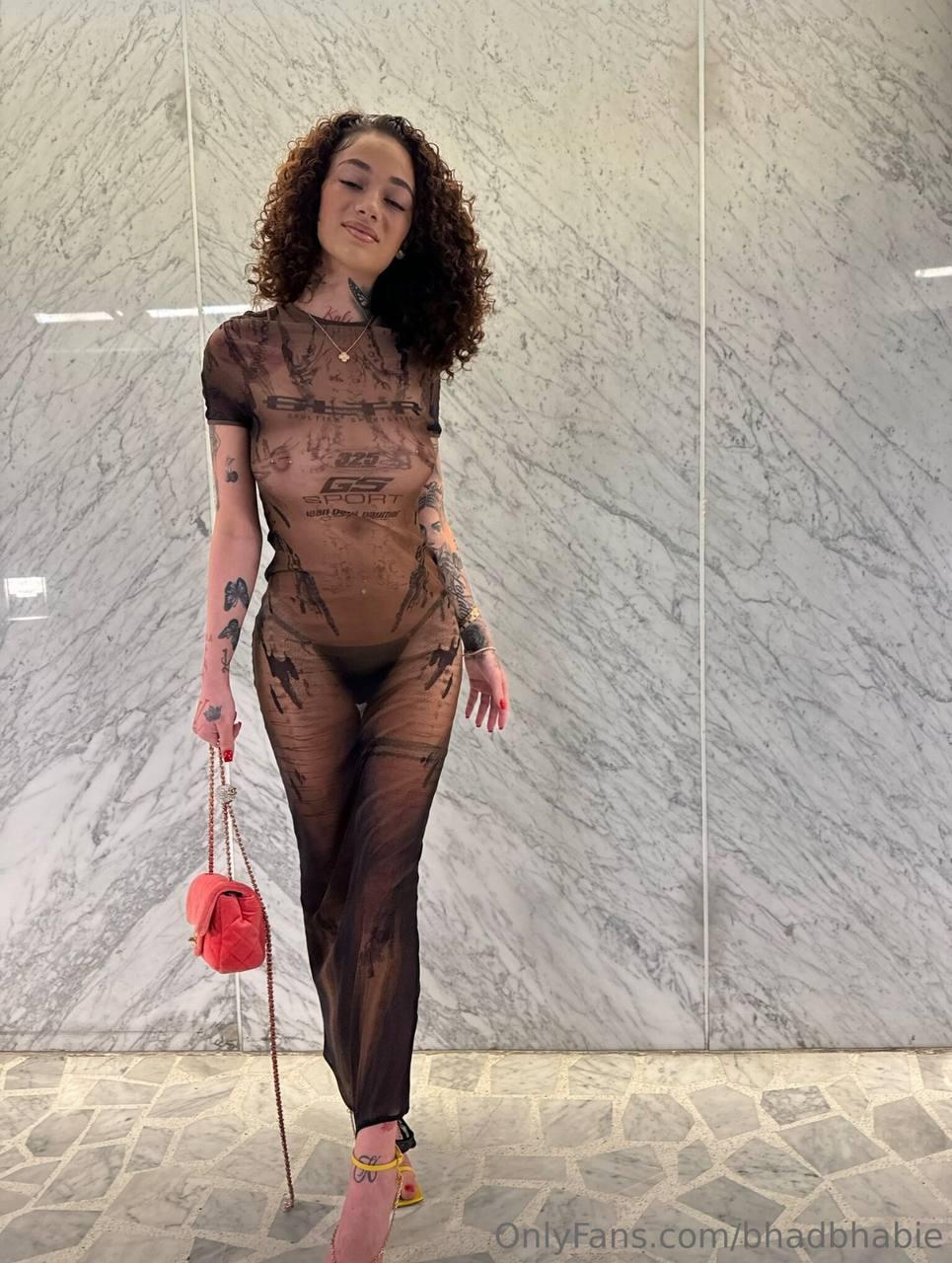 Bhad Bhabie Nude Sheer Topless Dress Onlyfans Set Leaked Influencers